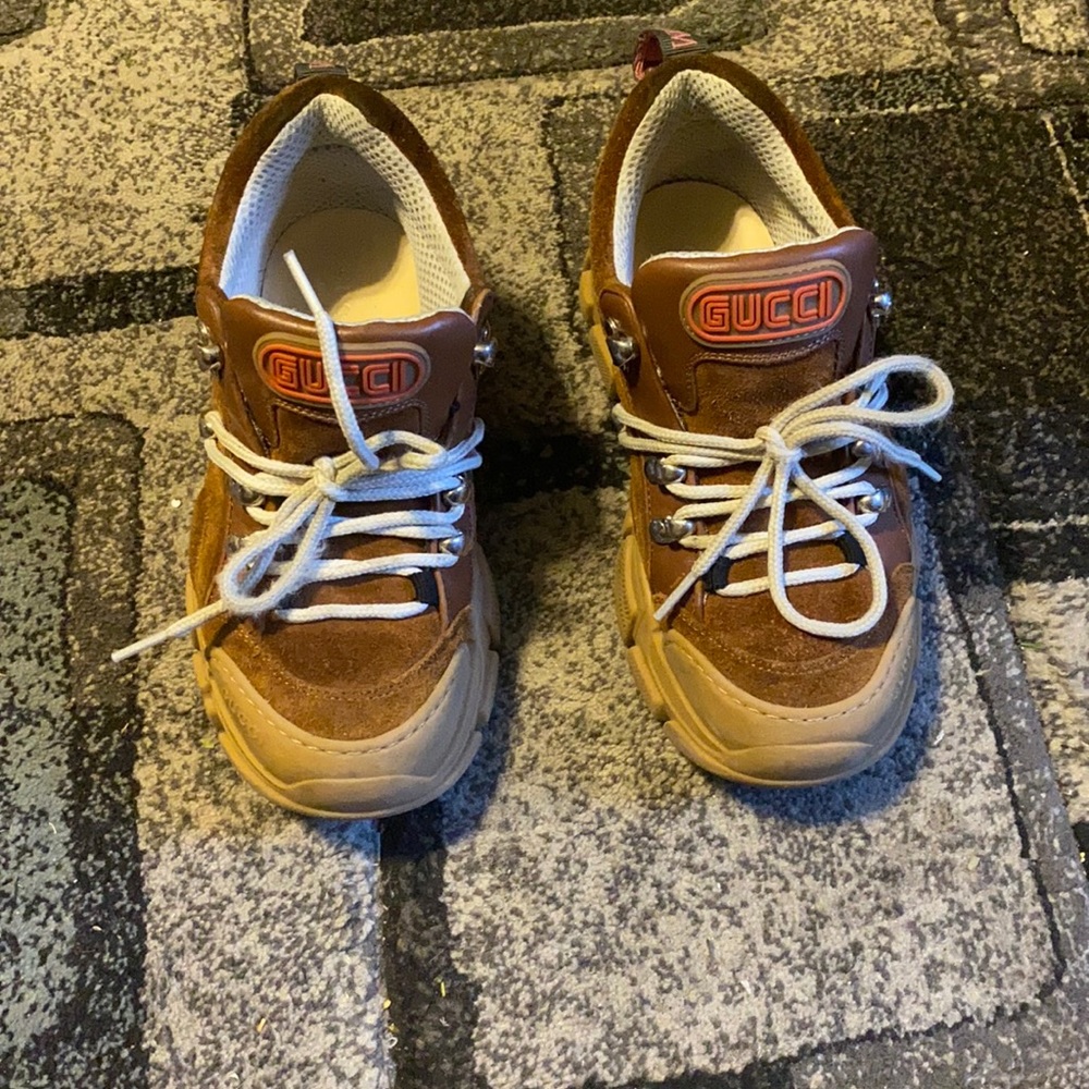 Toddler size 32 Gucci shoes